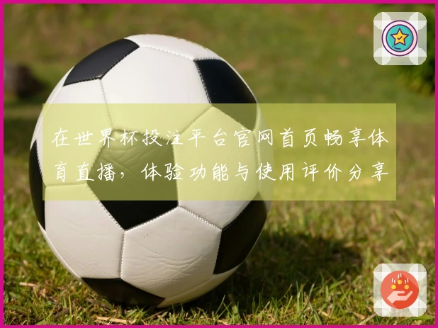 在世界杯投注平台官网首页畅享体育直播，体验功能与使用评价分享