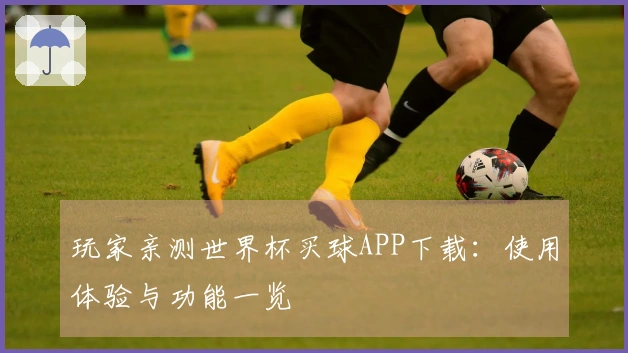 玩家亲测世界杯买球APP下载：使用体验与功能一览
